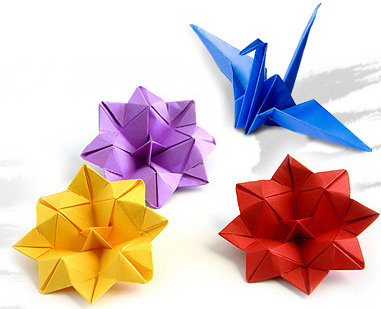 Origami lankstiniai
